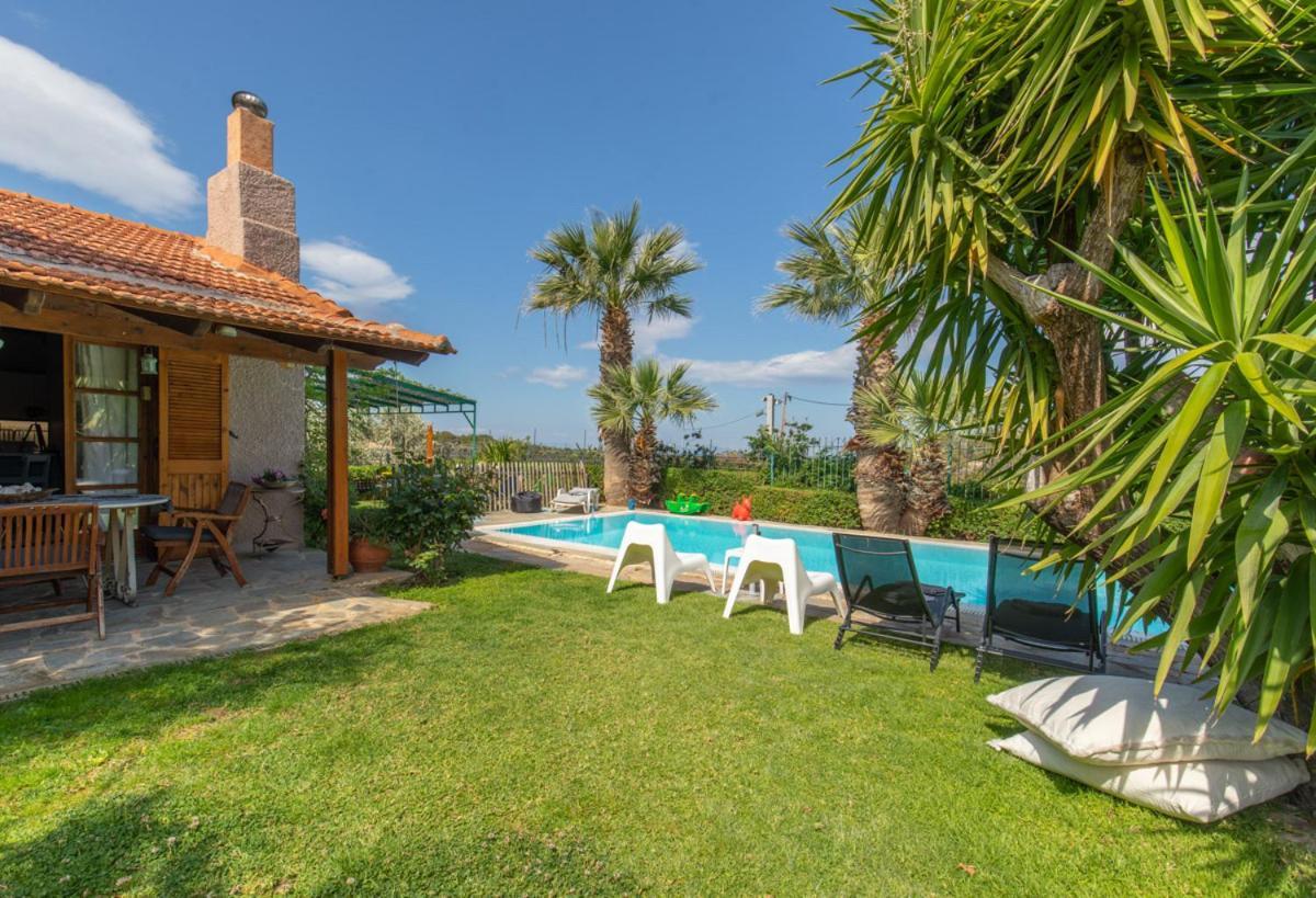 Villa Iliachtida House Sounion Esterno foto